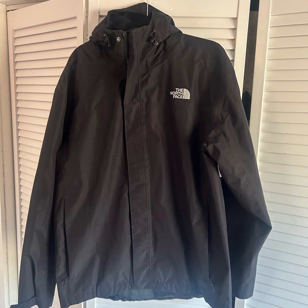 The North Face Black Water Proof Raincoat